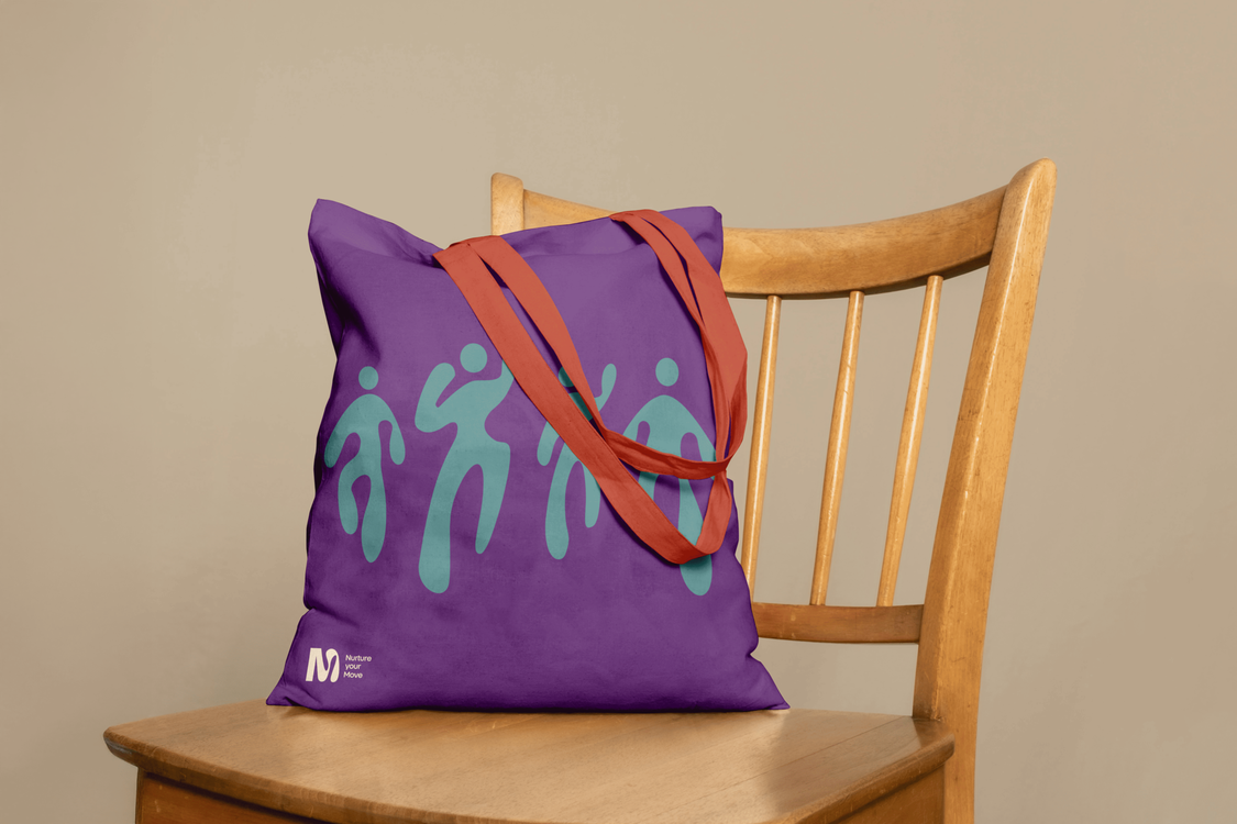 Tote bag Nurture your Move